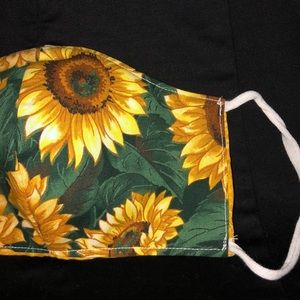 Sunflowers Face Mask Reversible Unisex